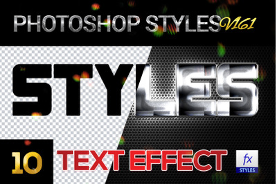 10 creative Photoshop Styles V161