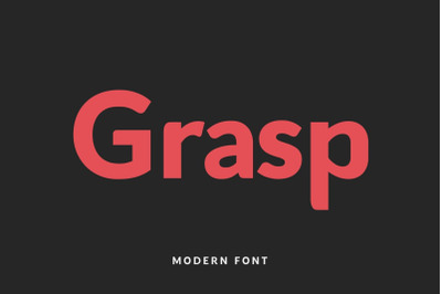 Grasp Typeface