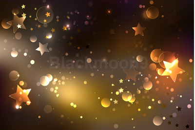 Brown Glowing Background
