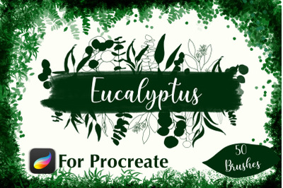 Eucalyptus Brushes for Procreate