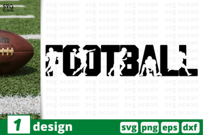 1 FOOTBALL,&nbsp;football quote cricut svg