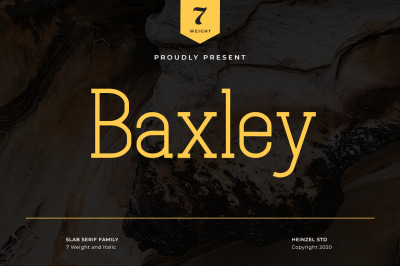 Baxley Slab Serif