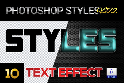 10 creative Photoshop Styles V272