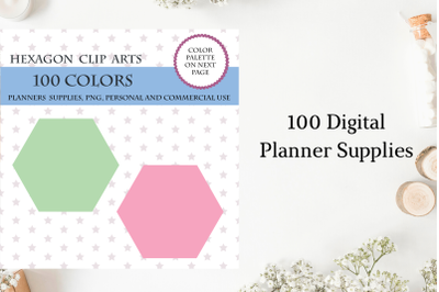 Hexagon cliparts&2C; Hexagon clip art&2C; Hexagon planner stickers