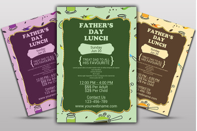 Fathers Day Special Flyer