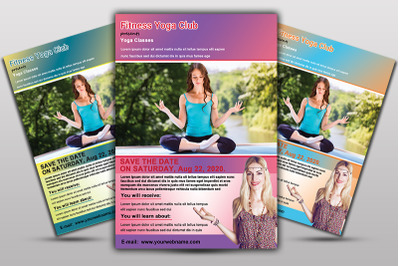 Yoga Fitness&nbsp;Flyer