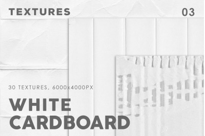 White Cardboard Textures 3