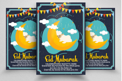 Eid-ul-Azha Islamic Event Festival Flyer