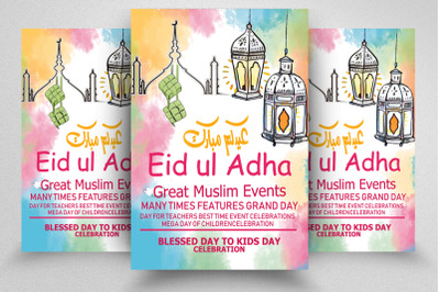 Eid-ul-Azha Festival Flyer/Poster