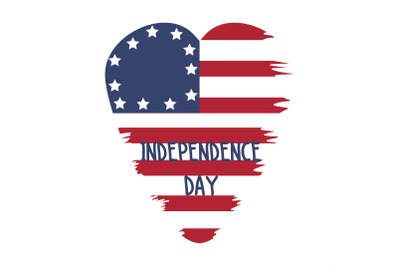 American Independence Day Logo