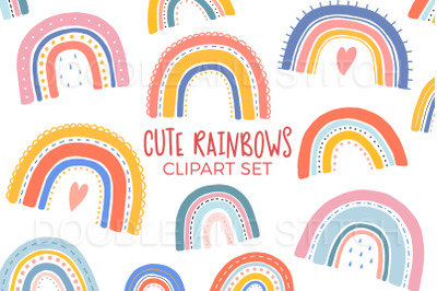Rainbow Clipart Illustrations