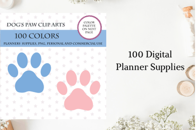 Dog Paw clipart&2C; Dog&amp;&23;039;s paw clipart&2C; Dog Paw digital&2C; Puppy clipart