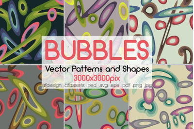 BUBBLES - Vector Patterns and Shapes