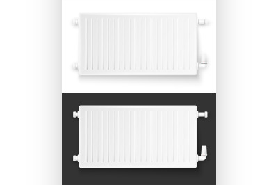 Realistic heating system radiator