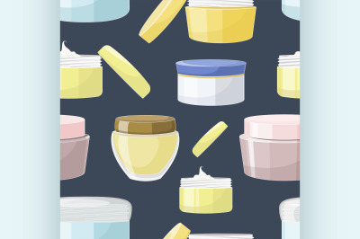 Cream jar pattern