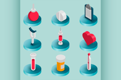 Medical flat isometric set