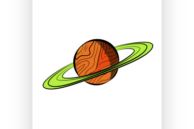 Color Sketch Saturn