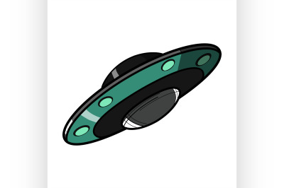 Color Sketch UFO