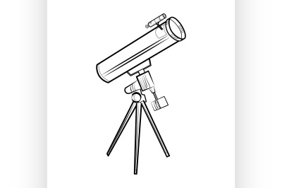 Sketch Telescope icon