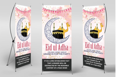 Eid Ul Azha Festival Standee Roll Up Banner