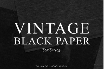 Black Vintage Paper Textures 1