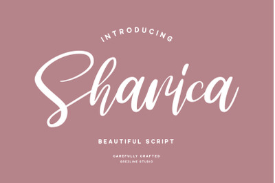 Sharica - Script Font