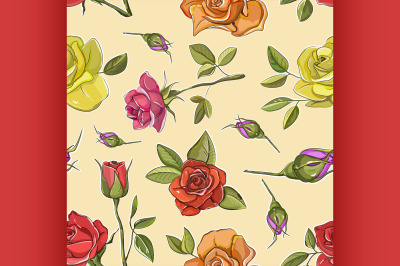 Rose set pattern