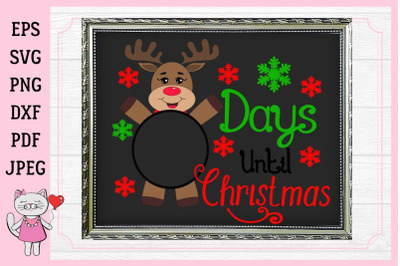 Days Until Christmas SVG, christmas countdown