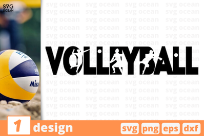 1 VOLLEYBALL, volleyball quote cricut svg