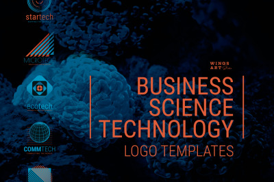 Business, Science and Technology Logo Templates