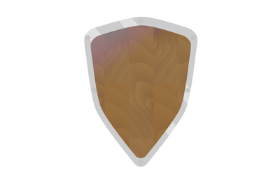 Cartoon shield vector