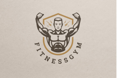 Fitness Gym Logo Design Template