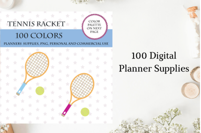 Tennis racket clipart&2C; Tennis clipart&2C; Sport clipart&2C; Tennis balls