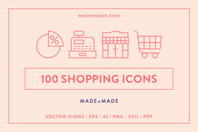 Line Icons  Shopping