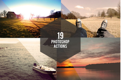 19 Photoshop Actions