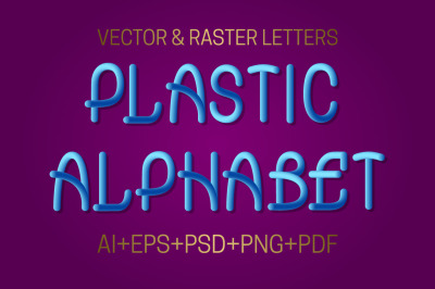 Plastic Alphabet