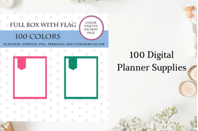 100 Full Box Weekly Full Check List&2C; 100 Checklist Full Box Clipart