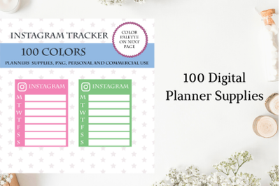 100 Full Box Weekly Instagram Tracker&2C; Instagram Full Box Weekly