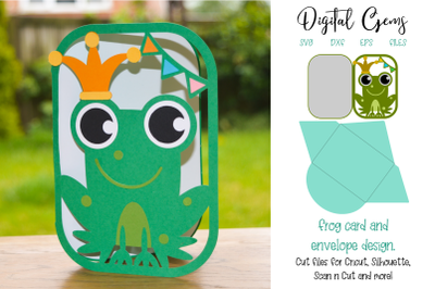Frog card design