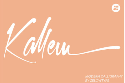 Kallem - Script Font