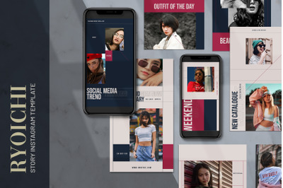 Ryoichi - Fashion Instagram Stories Template