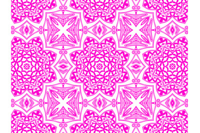 Pattern Abstract Pink Color Design
