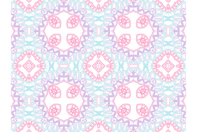Pattern Abstract Pink Purple and Blue Color