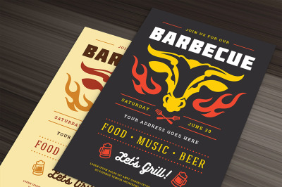 Barbecue Party Flyer Template