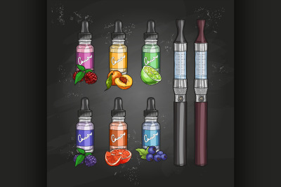 Vector set e-cigarette