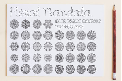 Floral Mandala Vector Pack