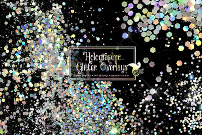 Holographic Glitter Overlays