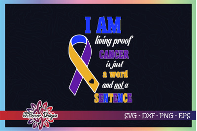 I am living proof cancer is just a word, bladder cancer awareness