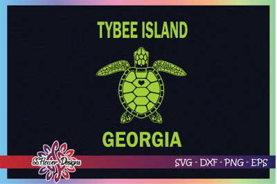Tybee island georgia svg, turtle svg, save a turtle svg