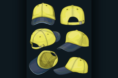 Baseball cap set